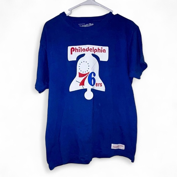 Mitchell & Ness Other - Mitchell & Ness Philadelphia 76ers Shirt. Sixers Hardwood Classic. Men’s Medium